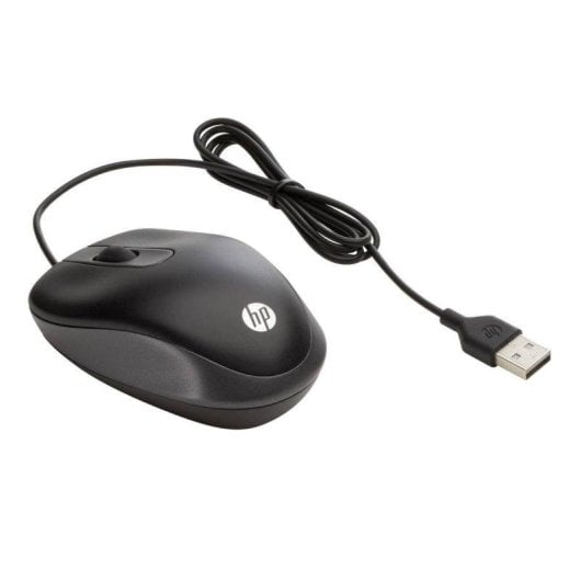 Ratón HP G1K28AA USB 1000 DPI Negro Ambidiestro Plug and Play