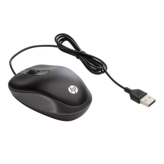 Ratón HP G1K28AA USB 1000 DPI Noir Ambidextre Plug and Play