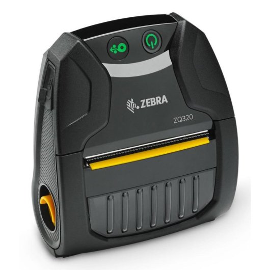 Impressora Térmica Direta Bluetooth Zebra ZQ320 Plus sem fios e USB
