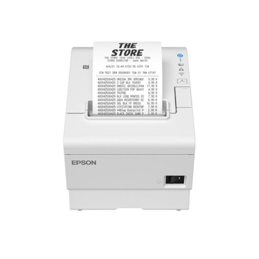Impresora térmica USB Ethernet Epson TM-T88VII con corte automático y NFC