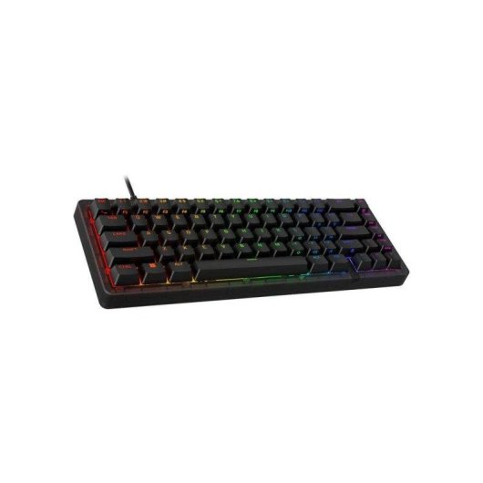 Teclado HyperX Origins 2 65 mecánico compacto con switches lineales y RGB