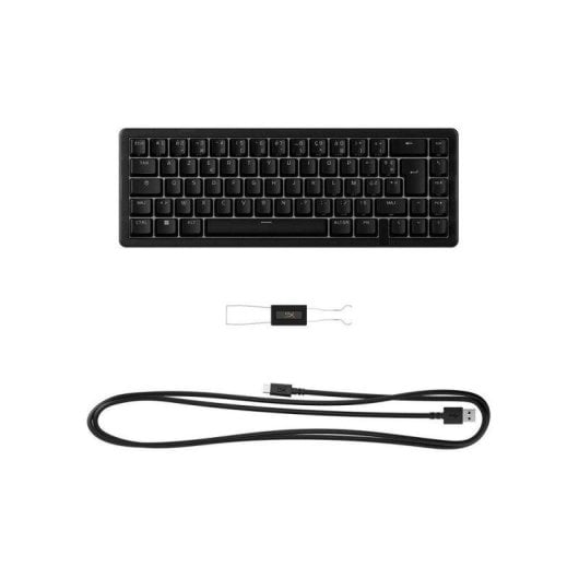 Teclado HyperX Origins 2 65 mecánico compacto con switches lineales y RGB
