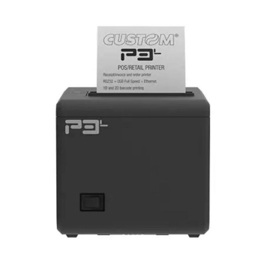 Impressora Térmica Com Fios CUSTOM P3L USB Ethernet RS-232 203x203 DPI
