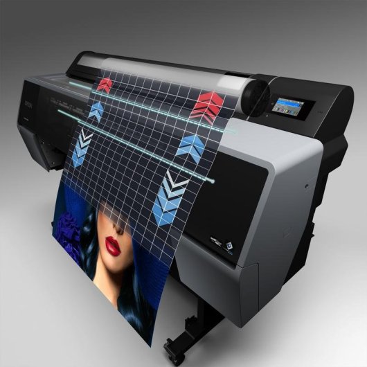 Imprimante Jet d'encre USB Ethernet Epson SureColor P9300 sans bordures noire