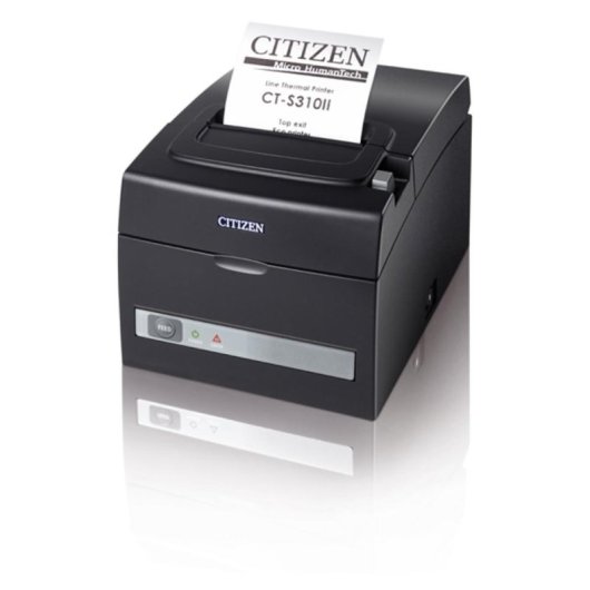 Impressora térmica com fio Citizen CT-S310-II 203x203 DPI 160 mm/s preta