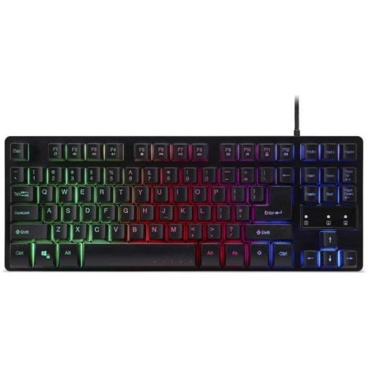 Clavier Acer Nitro GP.KBD11.01W membrane TKL compact RGB AZERTY