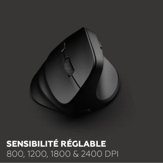 Teclado Mobility Lab C30W inalámbrico ergonómico con ratón diestro recargable