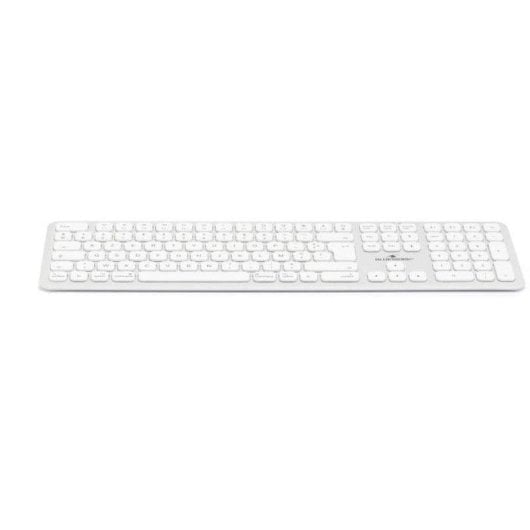 Teclado Bluestork KB BT MAC V2 inalámbrico Bluetooth AZERTY recargable USB-C blanco