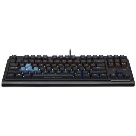 Teclado Acer Aethon 301 Tkl 87 Teclas US Gateron Blue RGB 6 Zonas Anti-ghosting USB 1,8 m