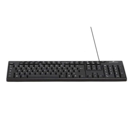 Teclado Bluestork Media Office membrana AZERTY con ratón óptico 1600 DPI USB