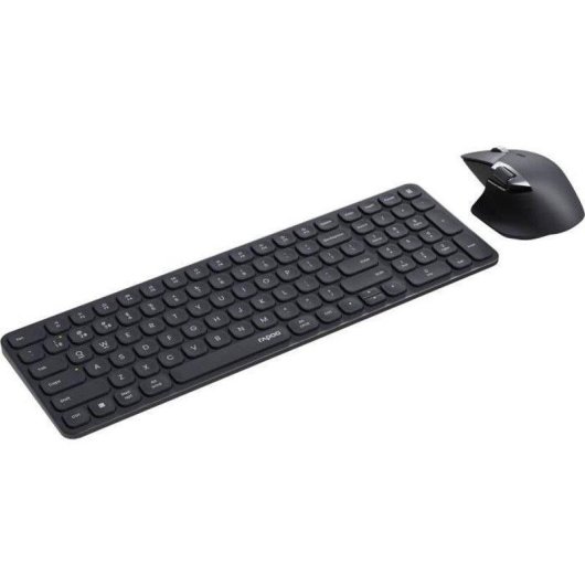 Clavier Rapoo 9760m Combo sans fil ultrafin Bluetooth 4.0/5.0 2.4 GHz