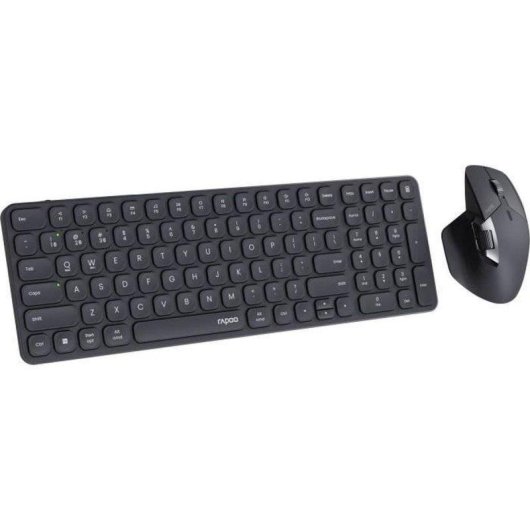 Clavier Rapoo 9760m Combo sans fil ultrafin Bluetooth 4.0/5.0 2.4 GHz