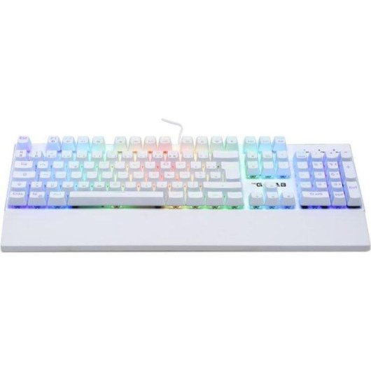 Tastatur The G-lab Keyz Rubidium mechanisch Gaming RGB Outemu Red Azerty 105 Tasten