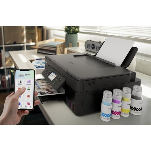 Multifunción Canon PIXMA G3590 Inyección tinta Color WiFi Dúplex Bluetooth LCD