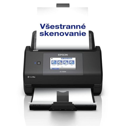 Escáner Epson WorkForce ES-590W ADF 45 ppm Wi-Fi Duplex