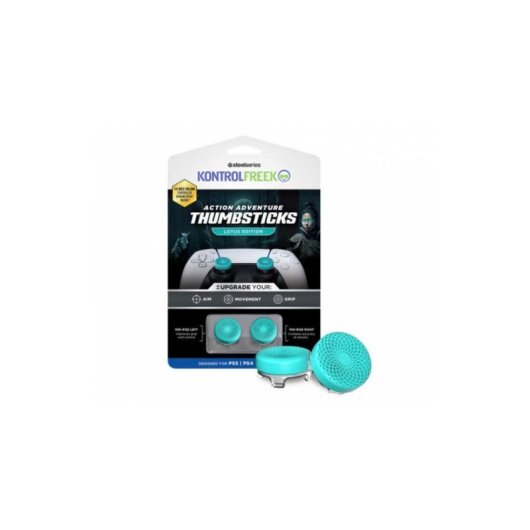 Accesorio de controlador de jeu SteelSeries 7102-PS5 Botones analógicos Negro y Azul