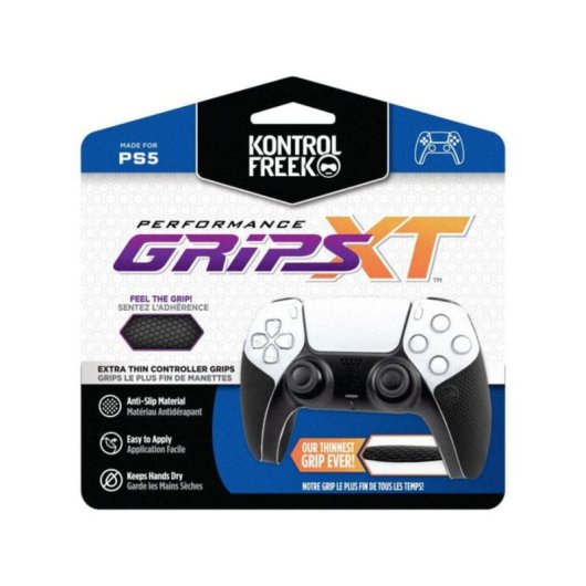 Griff für Controller KontrolFreek Performance Grips XT PS5 Schwarz