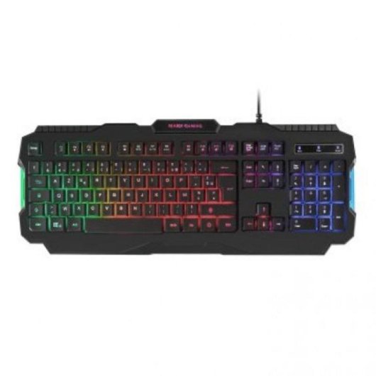 Tastatur Mars Gaming MRK0 Membran komplett RGB Antighosting 15 Funktionstasten