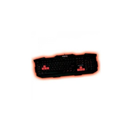 Tastatur APPROX APPWRATH komplett kabelgebunden USB QWERTY schwarz-rot Gaming