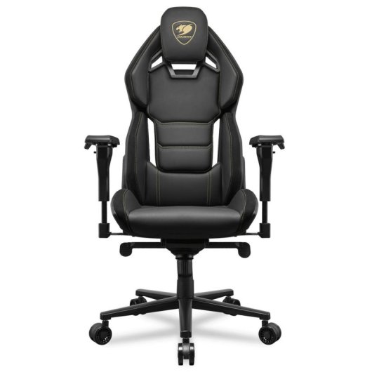 Gamingstuhl COUGAR Hotrod Royal Schwarz Polster Armlehnen 4D