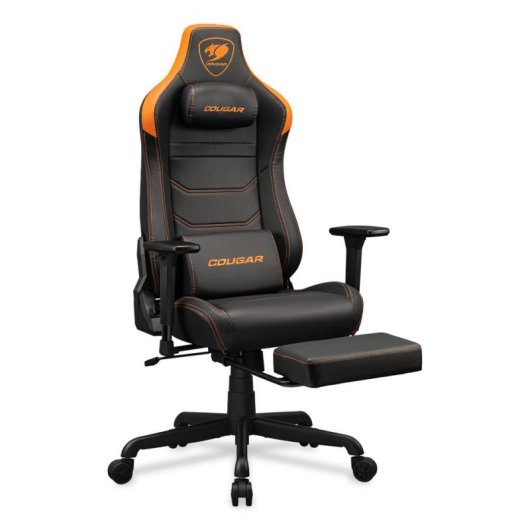 Silla Gaming COUGAR ARMOR EVO S Reposabrazos 3D Almohada Cuello Reposapiés