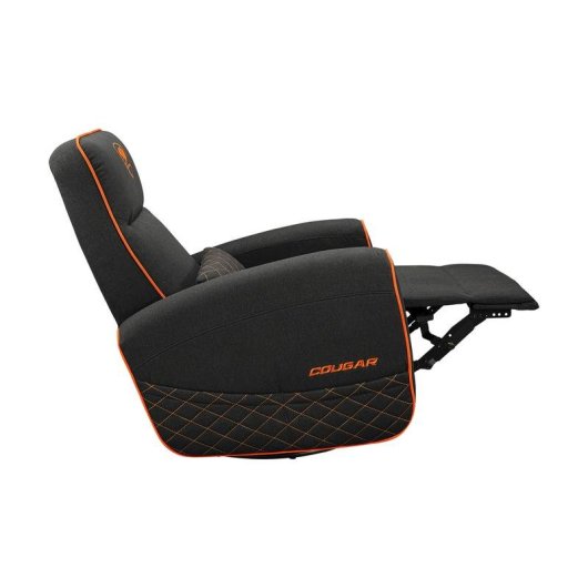 Butaca para jugar COUGAR CGR-FDF-GRO 150 kg Asiento acolchado Negro y Naranja