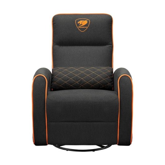 Butaca para jugar COUGAR CGR-FDF-GRO 150 kg Asiento acolchado Negro y Naranja