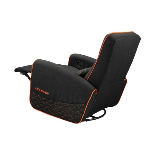 Butaca para jugar COUGAR CGR-FDF-GRO 150 kg Asiento acolchado Negro y Naranja