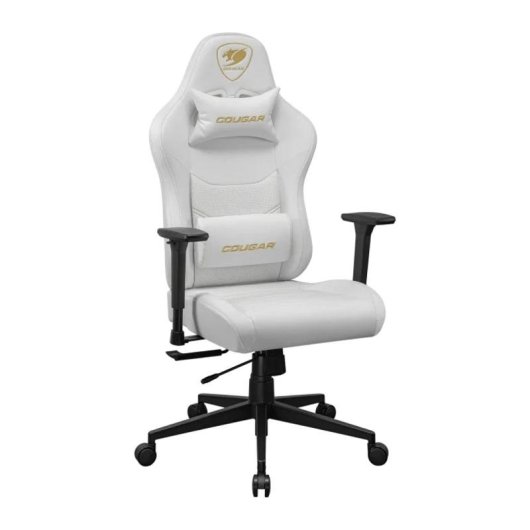 Silla para videojuegos COUGAR Pryme Blanco Reposabrazos 3D Ajustables