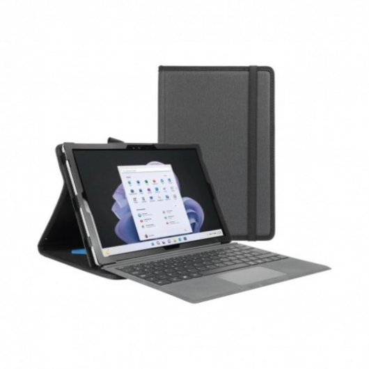 Funda Folio Mobilis para Microsoft Surface Pro 9 y Pro 8 13" Negro