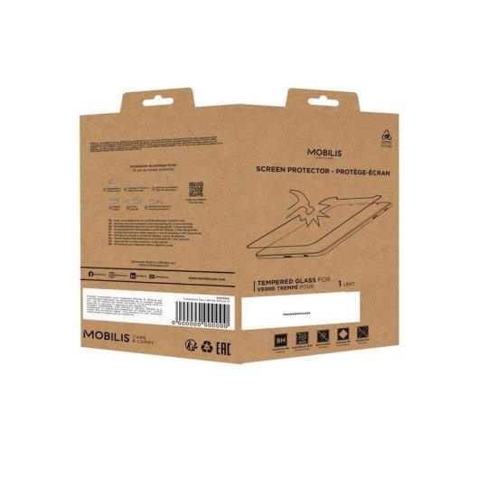 Protector de pantalla Mobilis para Microsoft Surface Go 10.5" Vidrio Templado 9H