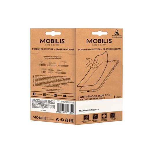 Protector de pantalla Mobilis para Samsung Galaxy A32 5G Transparente Anti-rayas Anti-golpes