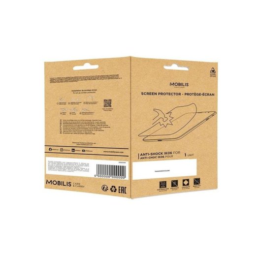 Protector de pantalla Mobilis 5H para tabletas de 13" Mate Vidrio templado
