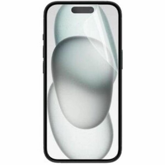 Protector de pantalla Mobilis para iPhone 15 Pro, vidrio templado transparente 5H
