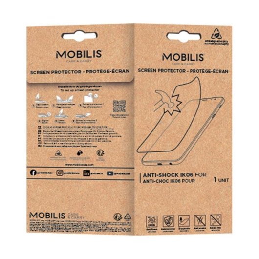 Protector de pantalla Mobilis para Samsung Galaxy A36 5G y A56 5G Antibacteriano 5H