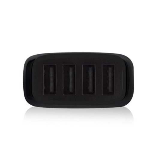 Auto-Ladegerät Ewent EW1354 4 USB-Ports 9,6 A Schwarz
