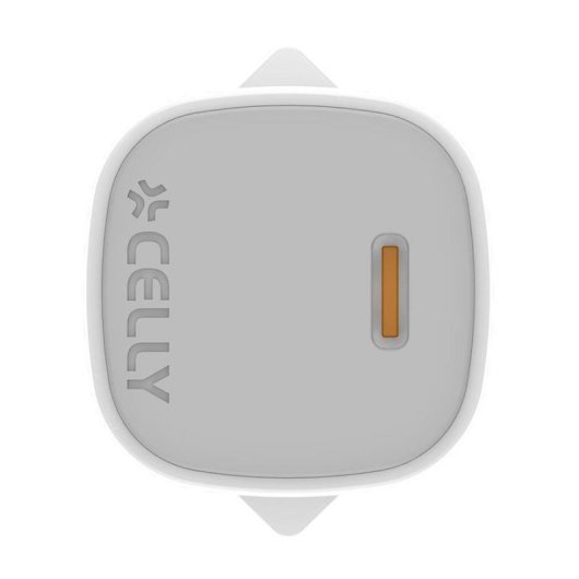 Wandladegerät Celly UPTC 25W USB-C GaN Weiß
