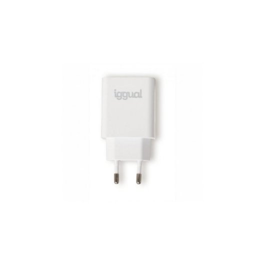 Cargador IGGUAL USB PD Tipo C 20W Interior Blanco