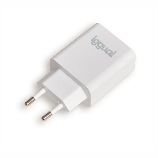 Ladegerät USB PD Typ C 20W IGGUAL Innen Weiß