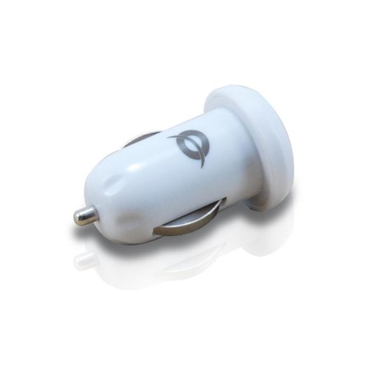 Caricatore Auto 2 Porte USB 5V Bianco Conceptronic CUSBCAR2ASET