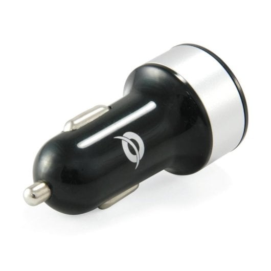 Dual-USB-Autolader Conceptronic CUSBCAR2A 2.1A Silber