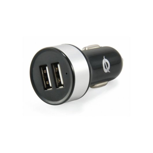 Dual-USB-Autolader Conceptronic CUSBCAR2A 2.1A Silber