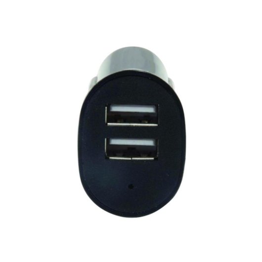 Carregador de Carro USB Conceptronic 2 Portos 4,2 A Preto