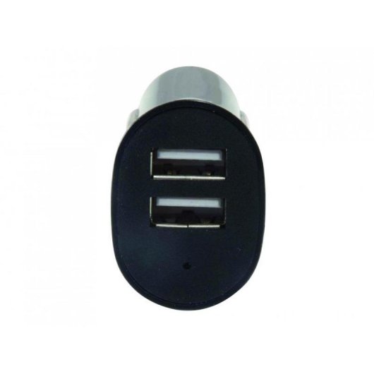 Carregador de Carro USB Conceptronic 2 Portos 4,2 A Preto