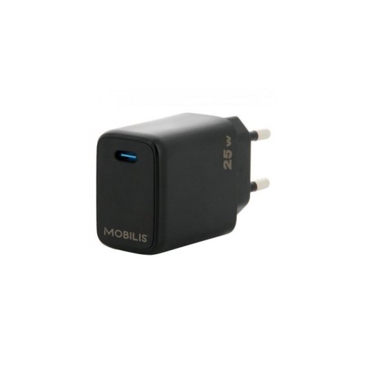 Caricatore per Dispositivi Mobili Mobilis 25W USB-C Nero