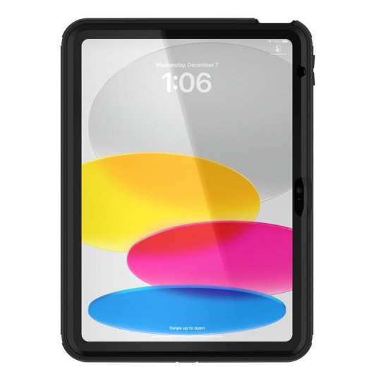 Funda OtterBox Defender negra para Apple iPad (A16/10.ª gen) con soporte manos libres
