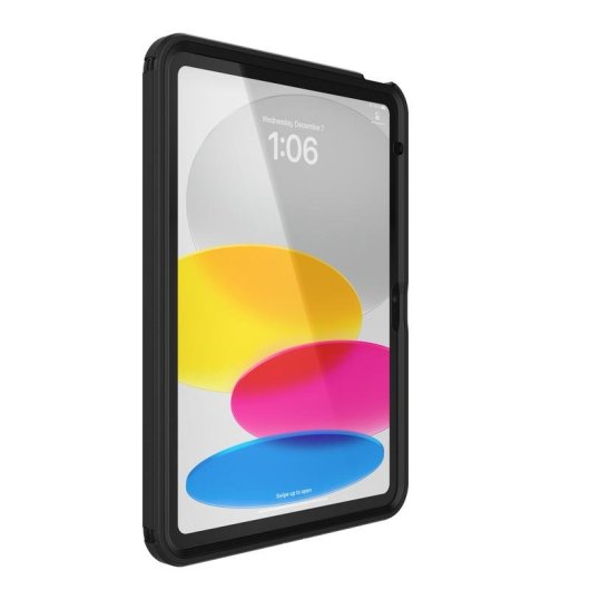 Funda OtterBox Defender negra para Apple iPad (A16/10.ª gen) con soporte manos libres