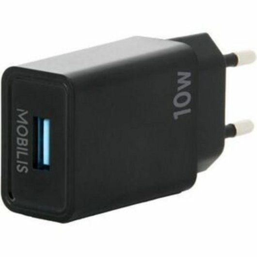 Auto-Ladegerät Mobilis 10.5W USB-A Type-C Schwarz