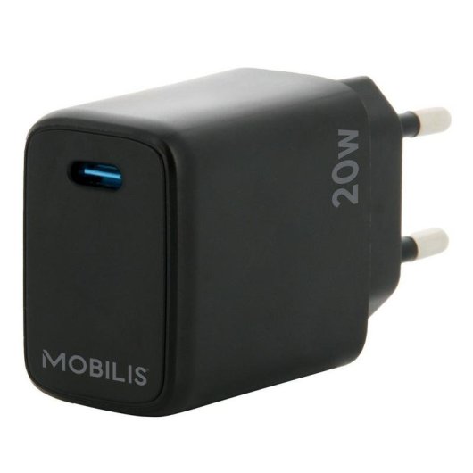 Caricatore Auto USB-C 20W Mobilis Universale Nero