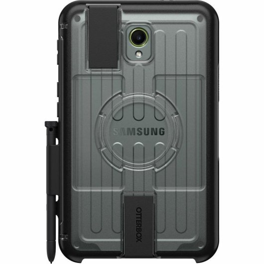 Funda OtterBox Universe pour Samsung Galaxy Tab Active 5, transparente/noire